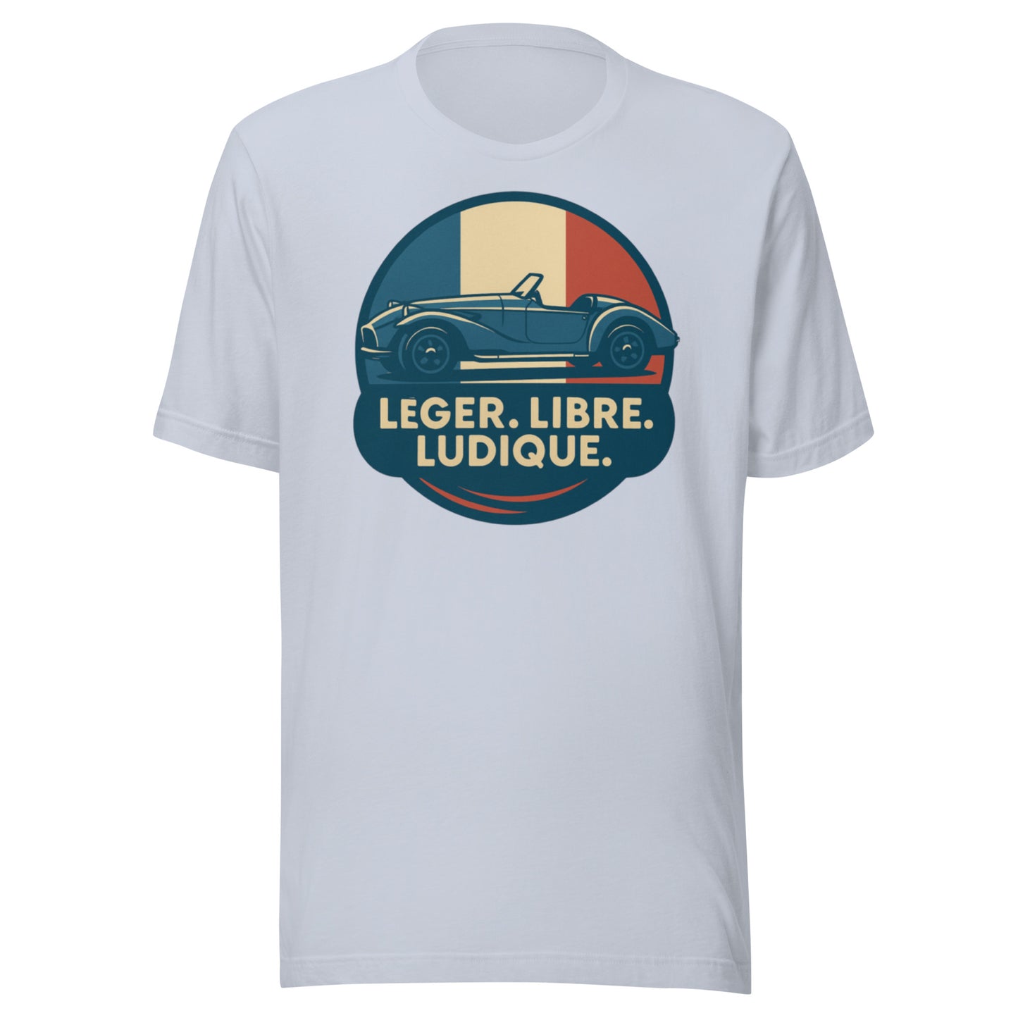 👕 Léger. Libre. Ludique. – T-shirt met Burton Sportscar design
