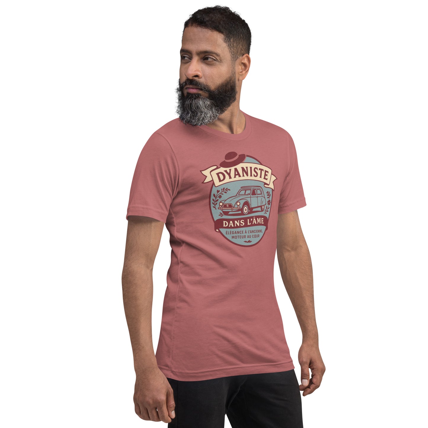 T-shirt « Dyaniste dans l'âme » – L'élégance sur roulettes, la nostalgie dans le style