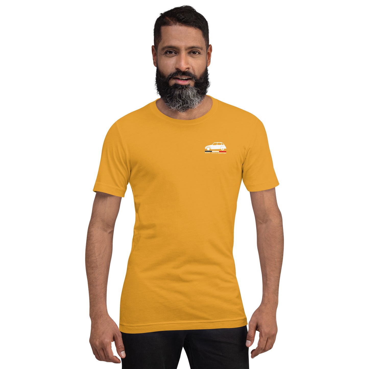 T-shirt « Dyane – Love & Addiction » | Ode à l'élégante Citroën classique