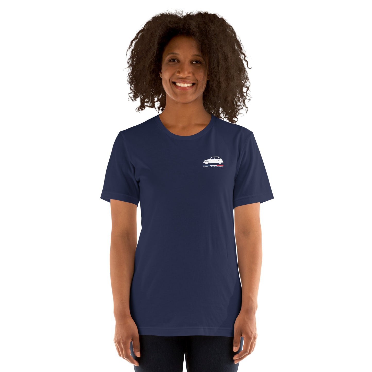 T-shirt « Dyane – Love & Addiction » | Ode à l'élégante Citroën classique