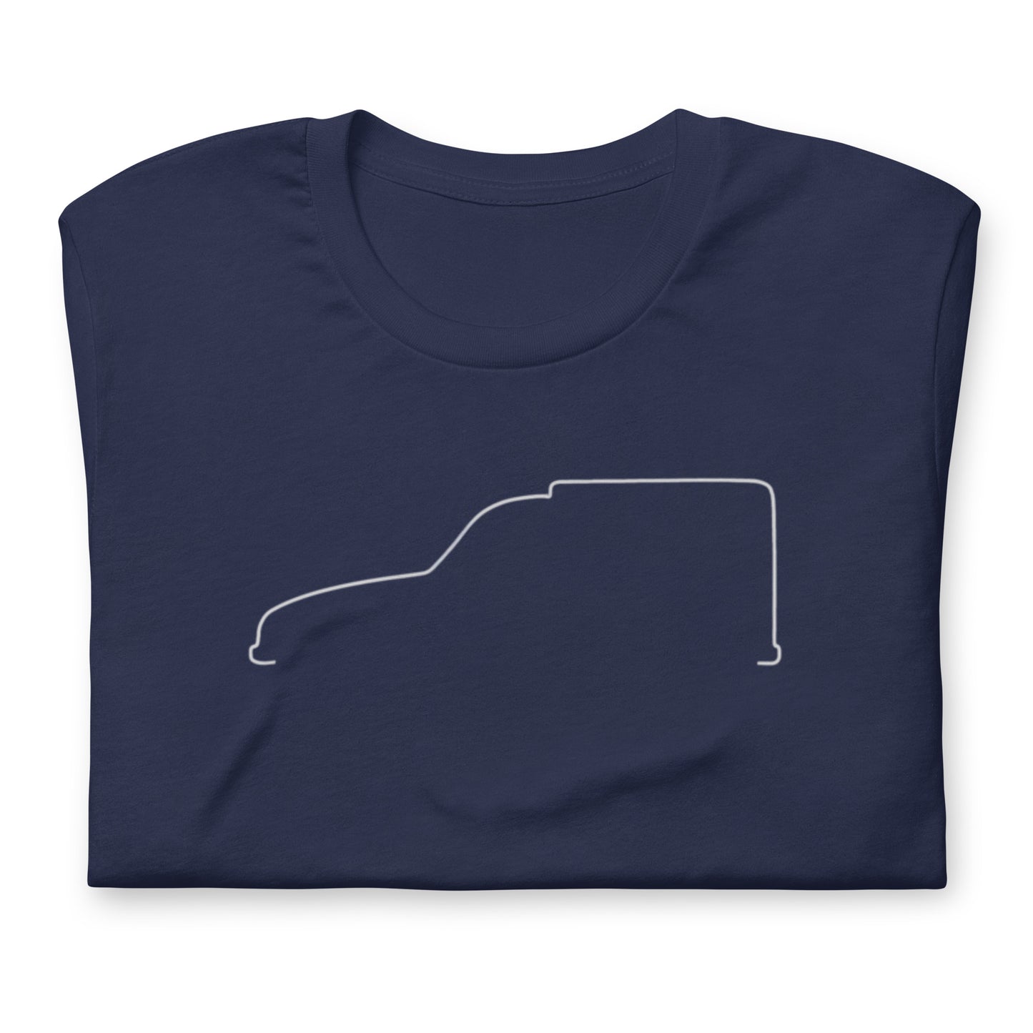 T-shirt "Silhouette Collection – Citroën Acadiane Line Art"