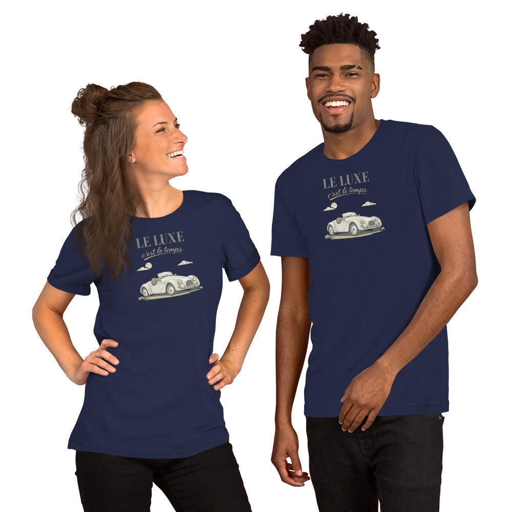 Le Luxe – Tijdloze elegantie met de Burton Sportscar op een unisex T-shirt