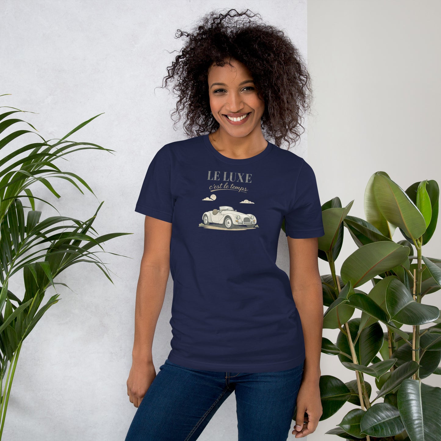 Le Luxe – Tijdloze elegantie met de Burton Sportscar op een unisex T-shirt