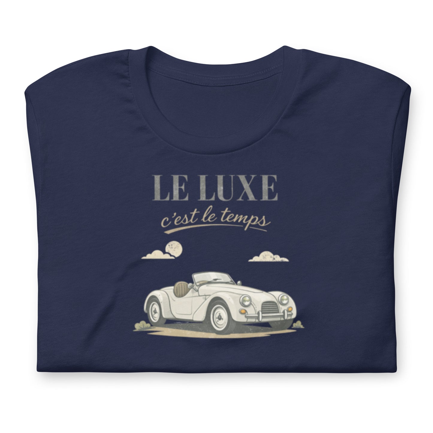 Le Luxe – Tijdloze elegantie met de Burton Sportscar op een unisex T-shirt