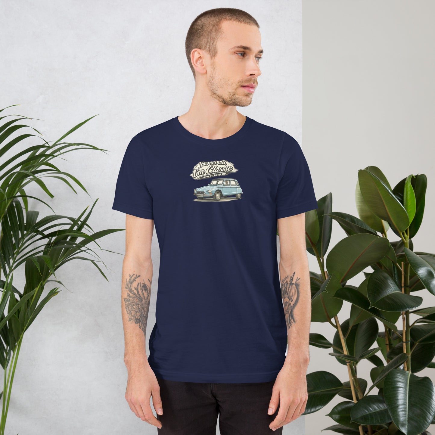 Citroën Dyane Classic T-shirt – Vintage Car Illustration | Classic Collection