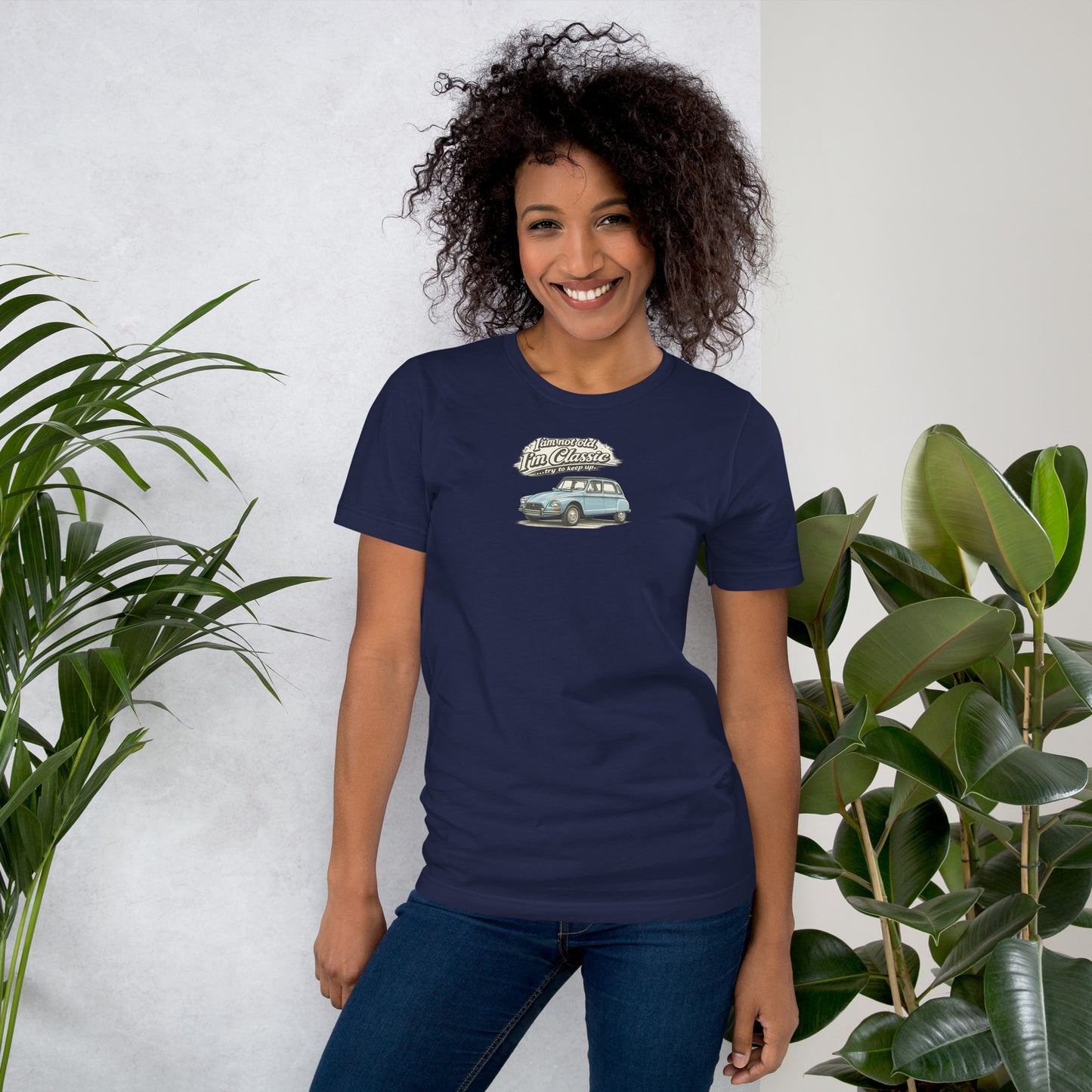 Citroën Dyane Classic T-shirt – Vintage Car Illustration | Classic Collection