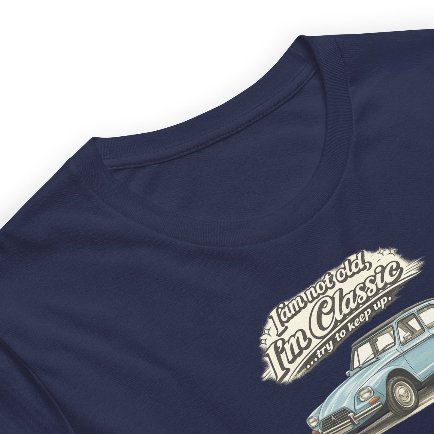 Citroën Dyane Classic T-shirt – Vintage Car Illustration | Classic Collection