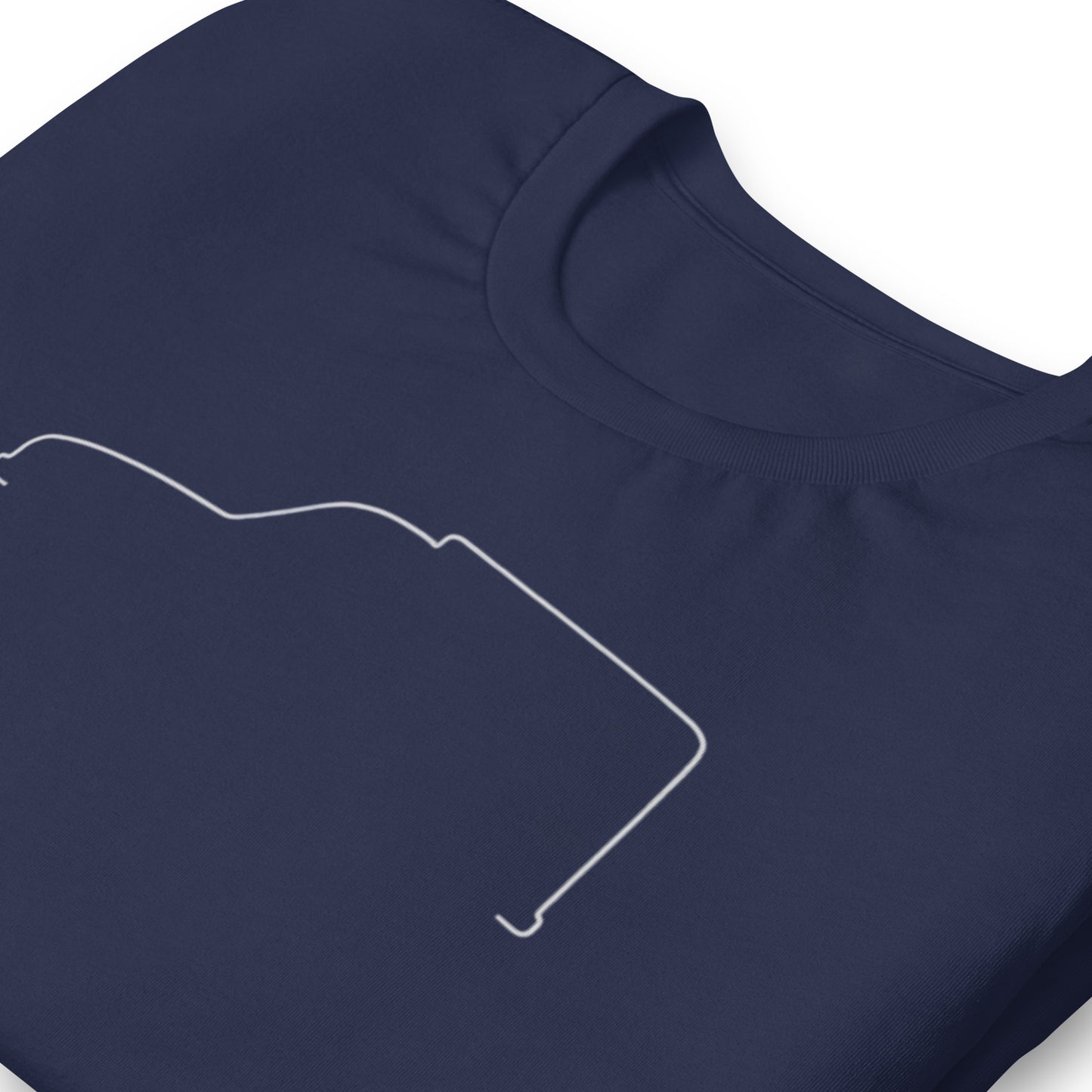 T-shirt "Silhouette Collection – Citroën Acadiane Line Art"