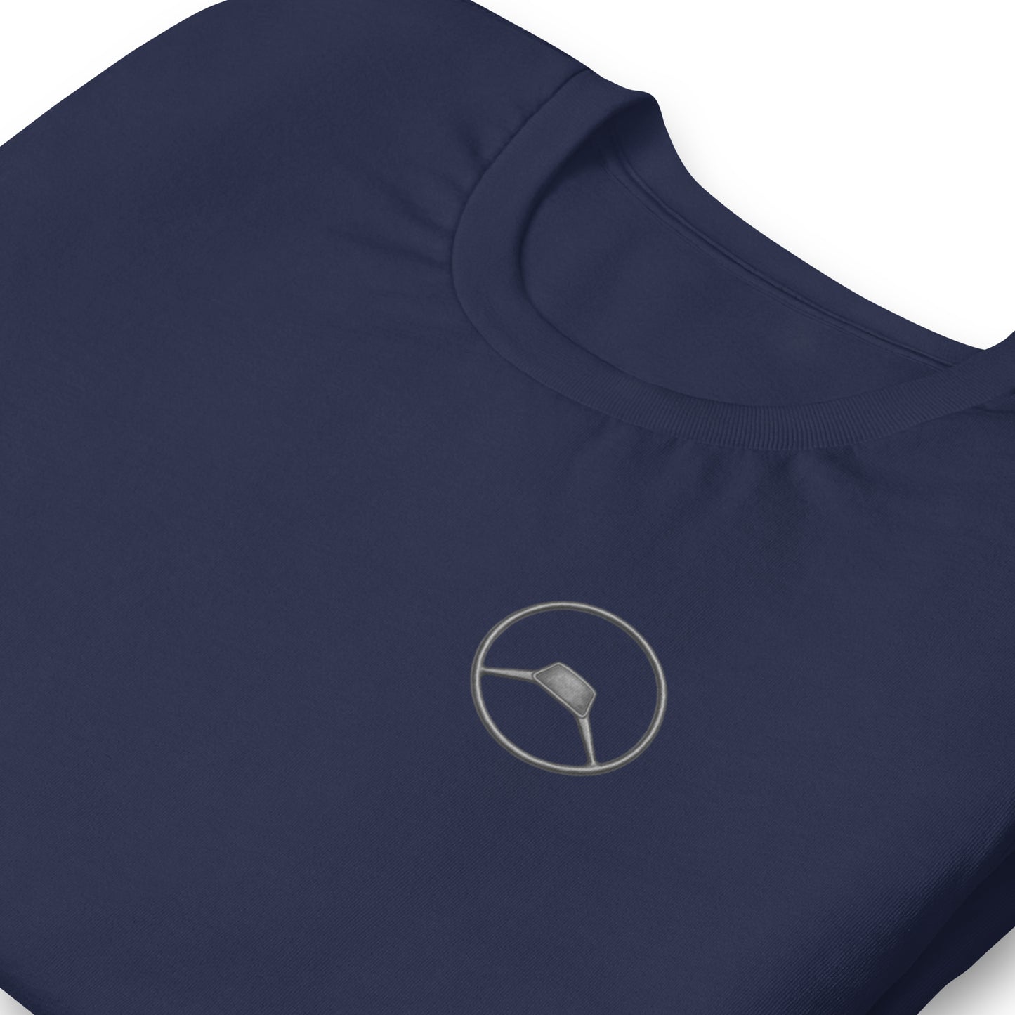Unisex T-shirt met Citroën A-type Stuurwiel – Minimalistisch & Iconisch Design