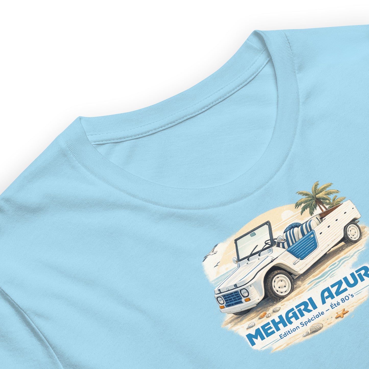 Citroën Méhari Azur – T-shirt graphique Summer Edition - Collection Spéciaux