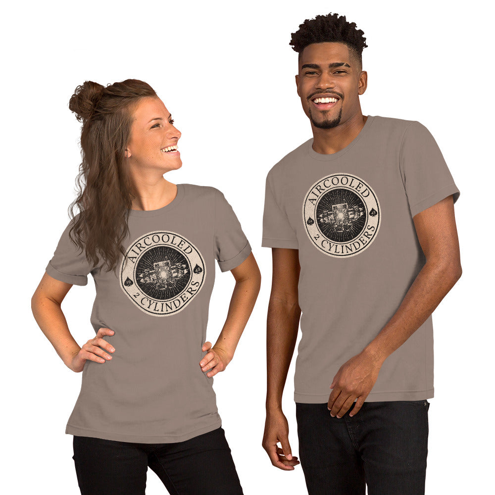 👕 Aircooled 2 Cylinders T-shirt – For lovers of air and courage