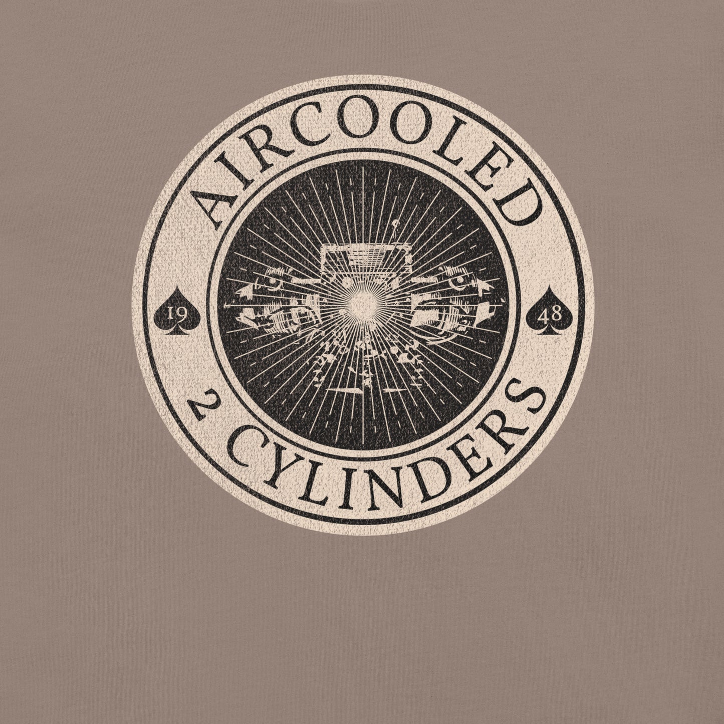 👕 Aircooled 2 Cylinders T-shirt – For lovers of air and courage