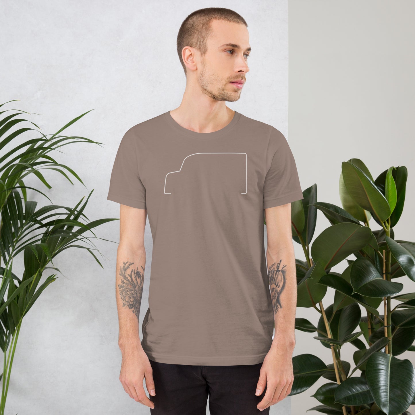 T-shirt "Silhouette Collection – Citroën HY Line Art"