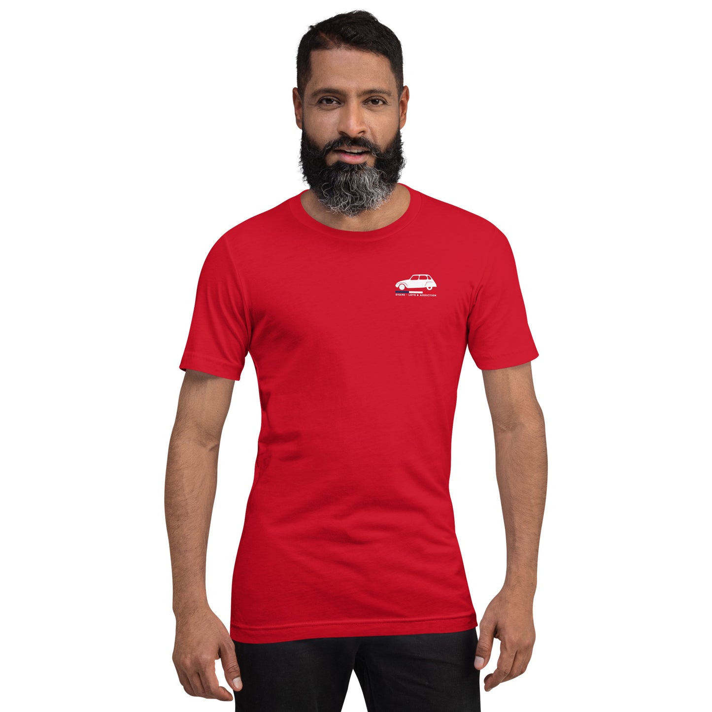 T-shirt « Dyane – Love & Addiction » | Ode à l'élégante Citroën classique