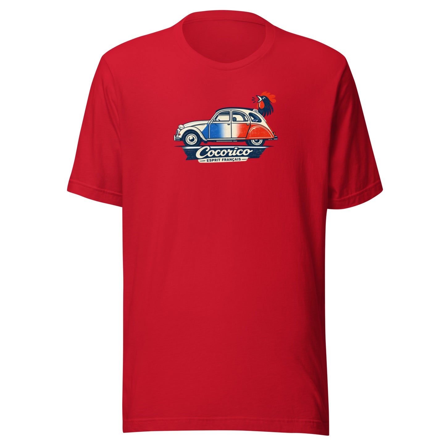 Citroën 2CV Cocorico 1984 – Graphic T-shirt Esprit Français - Specials Collection