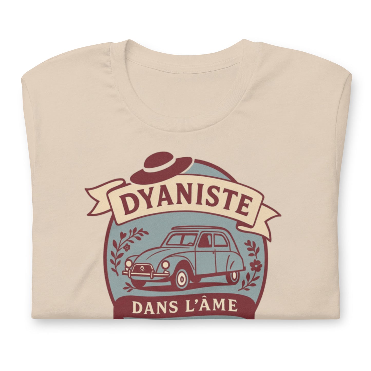 T-shirt « Dyaniste dans l'âme » – L'élégance sur roulettes, la nostalgie dans le style