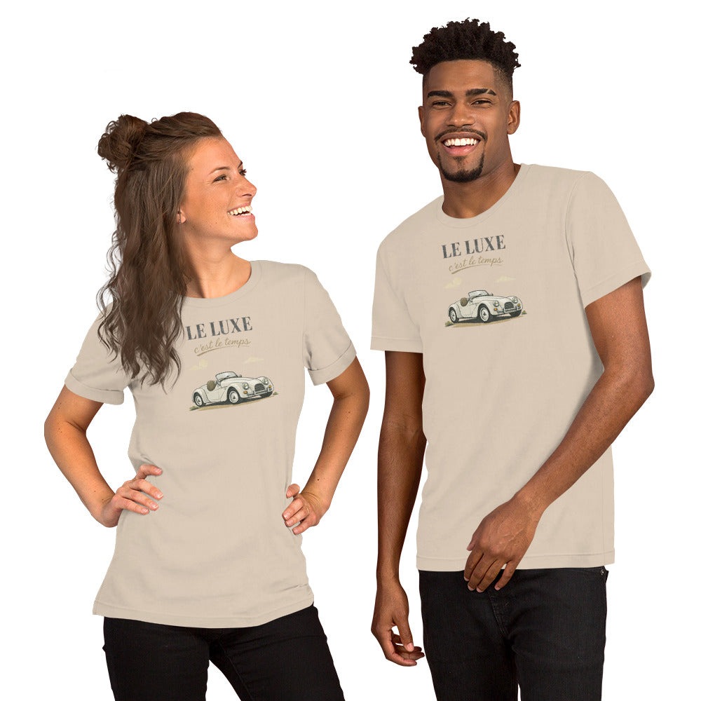 Le Luxe – Tijdloze elegantie met de Burton Sportscar op een unisex T-shirt