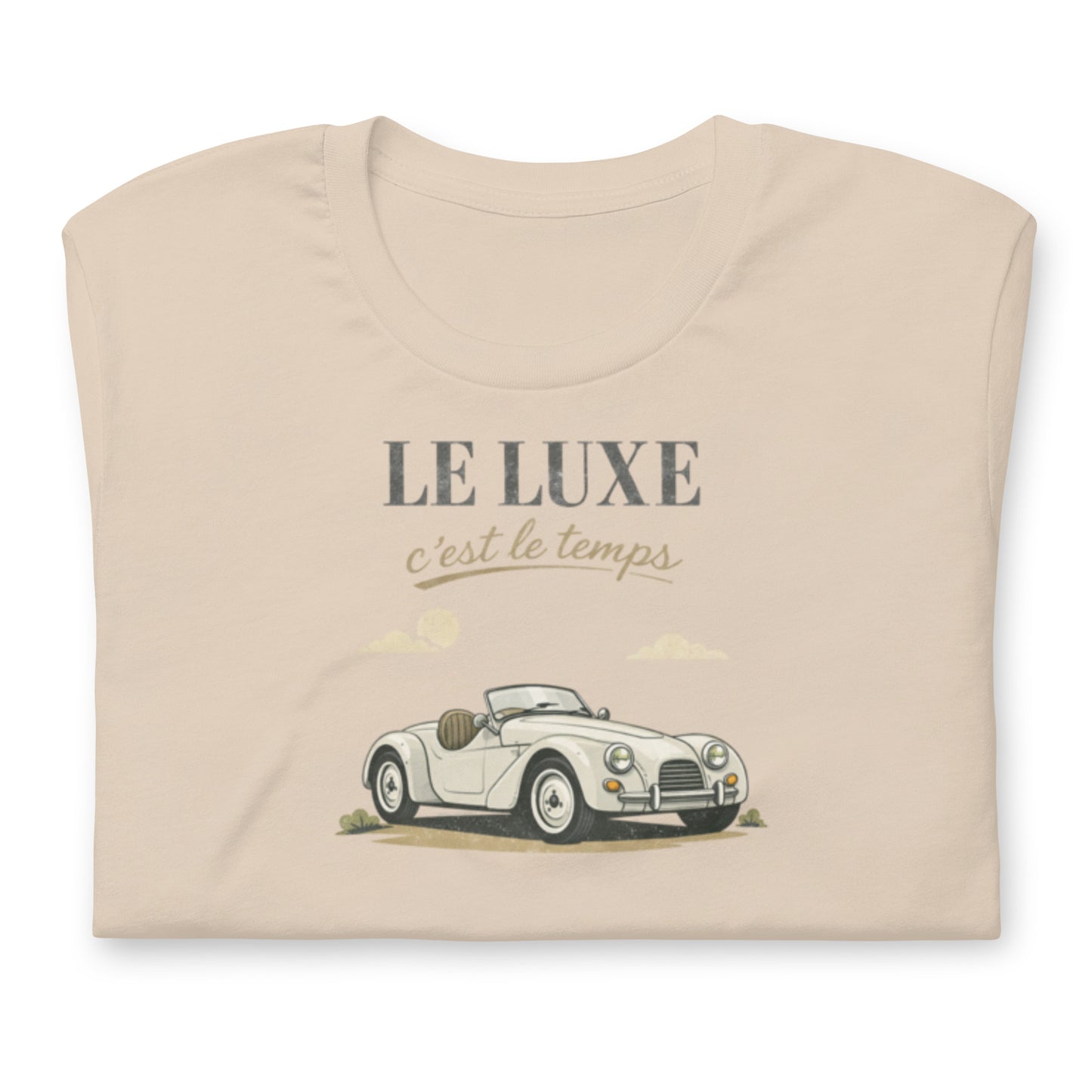 Le Luxe – Tijdloze elegantie met de Burton Sportscar op een unisex T-shirt