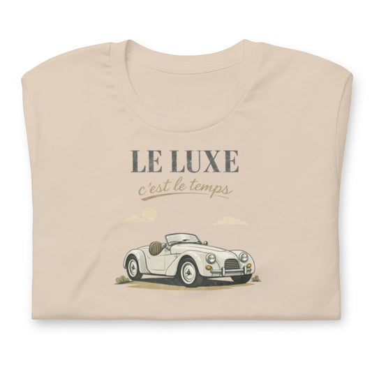 Le Luxe – Tijdloze elegantie met de Burton Sportscar op een unisex T-shirt