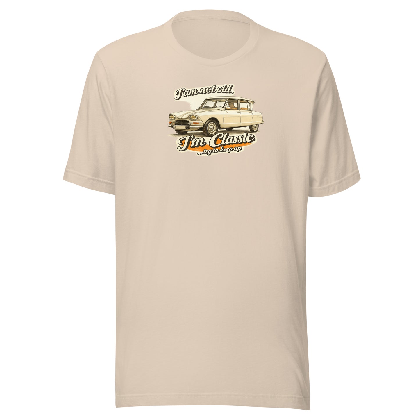 Citroën Ami 6 Classic T-shirt – Vintage Auto Illustratie | Classic Collectie