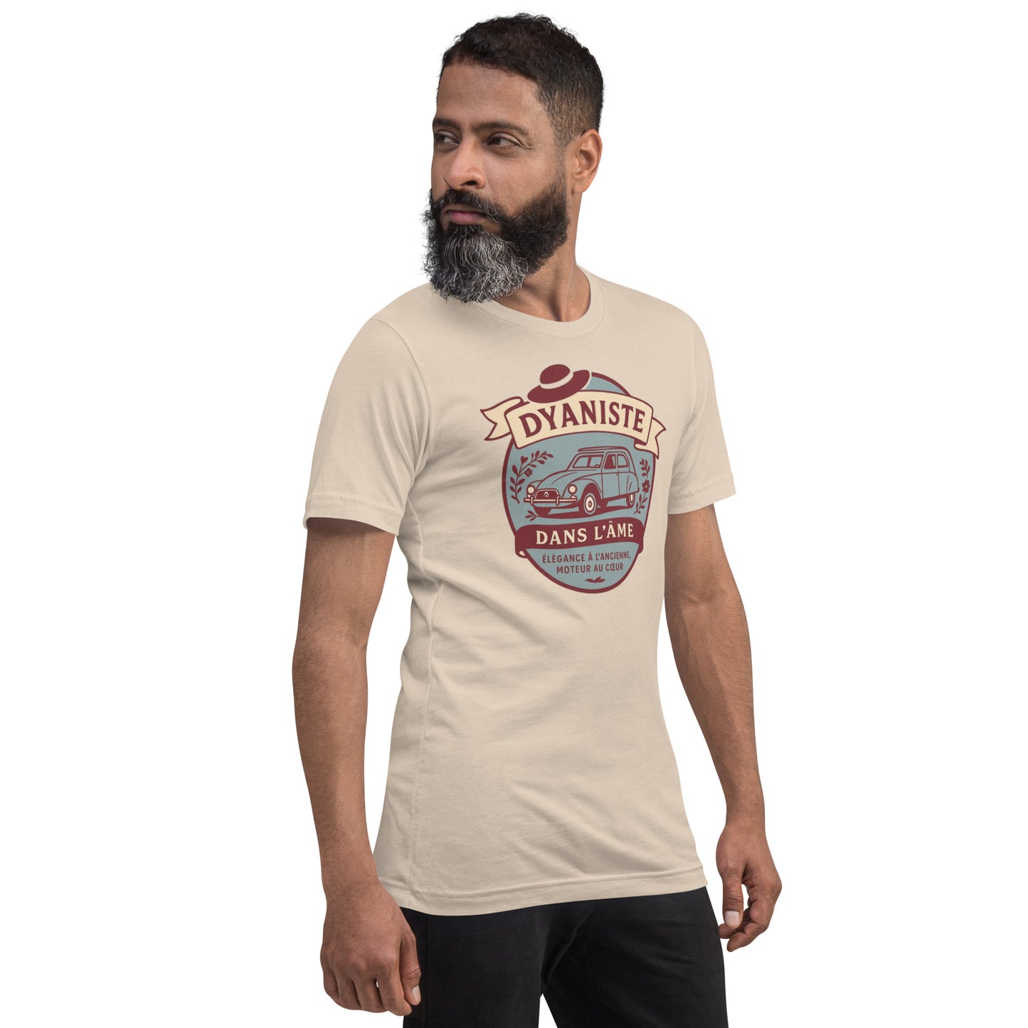 T-shirt « Dyaniste dans l'âme » – L'élégance sur roulettes, la nostalgie dans le style