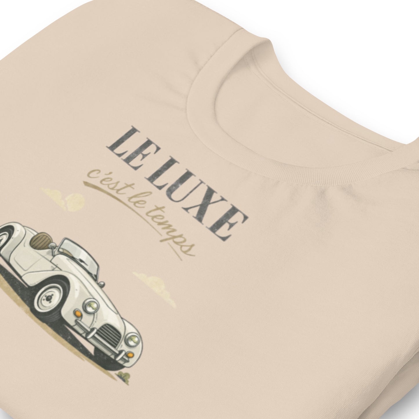 Le Luxe – Tijdloze elegantie met de Burton Sportscar op een unisex T-shirt