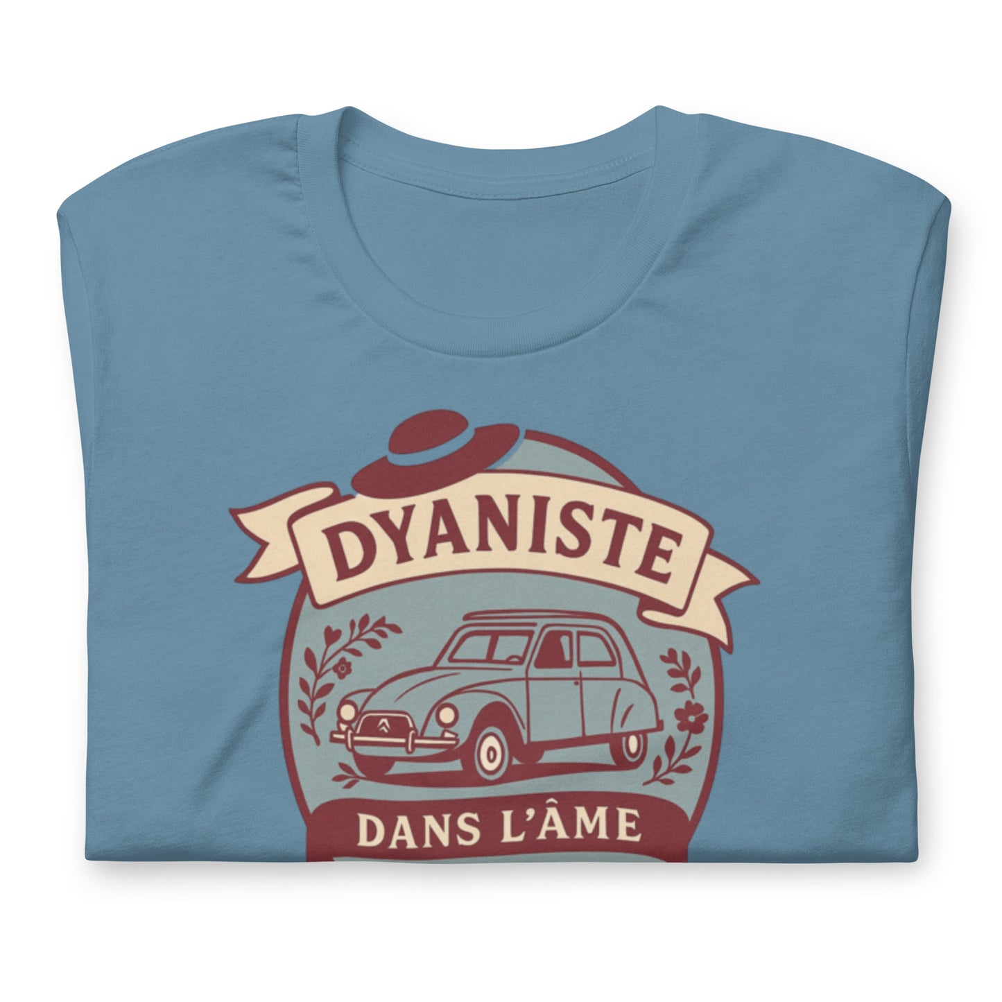 T-shirt « Dyaniste dans l'âme » – L'élégance sur roulettes, la nostalgie dans le style