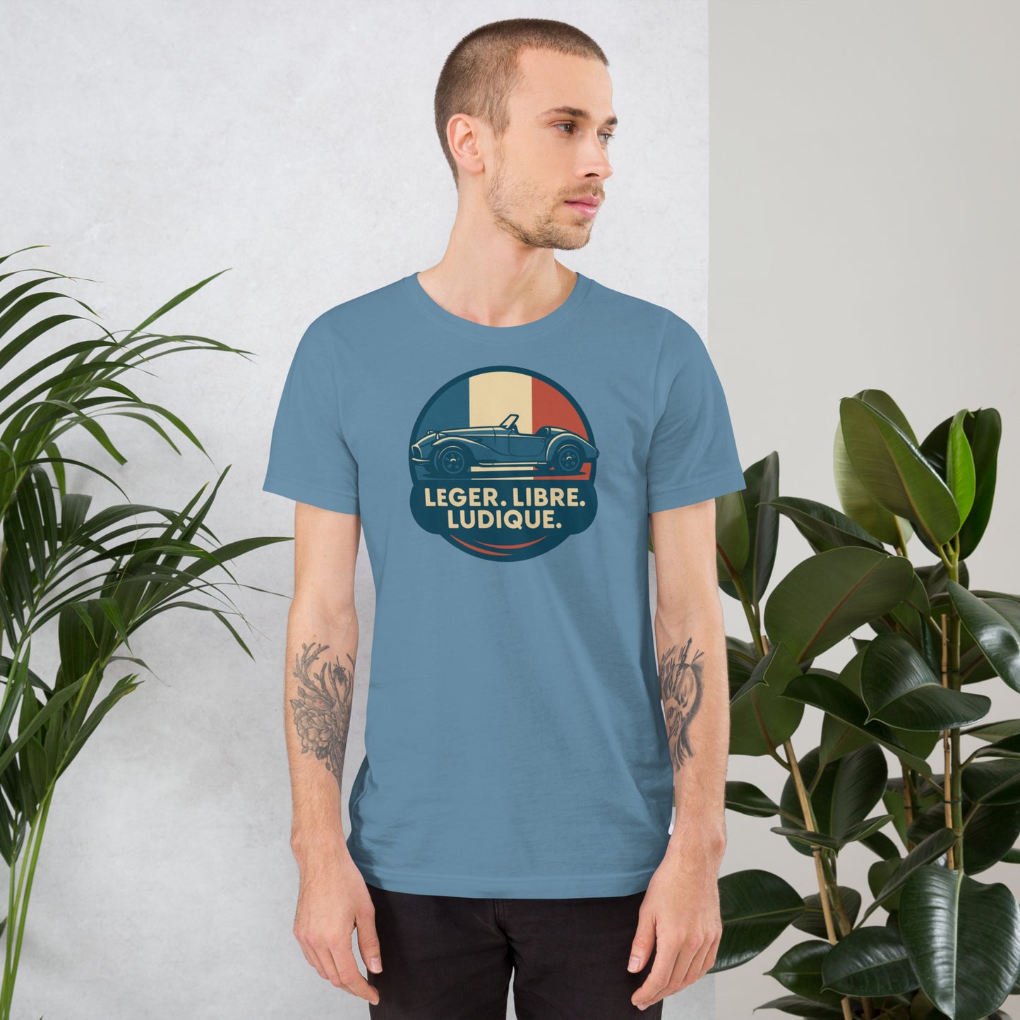 👕 Léger. Libre. Ludique. – T-shirt met Burton Sportscar design