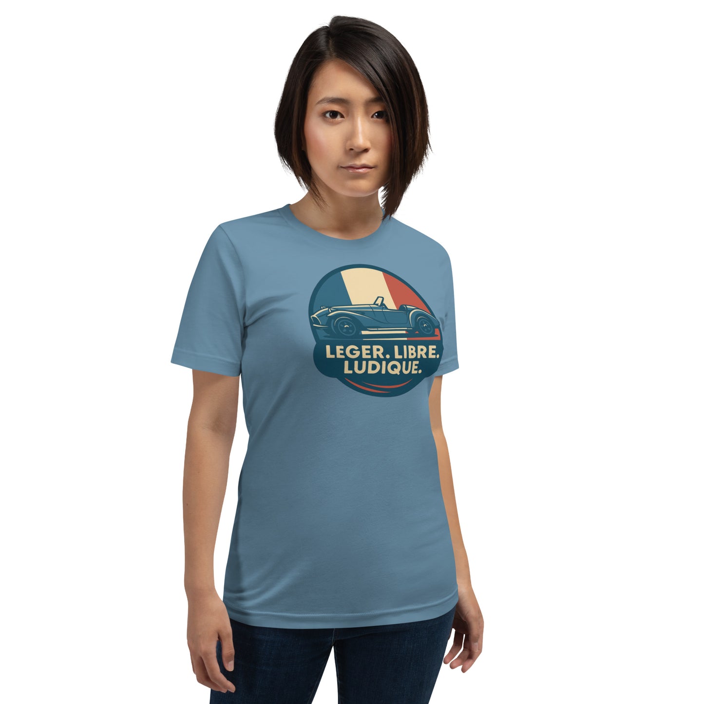 👕 Léger. Libre. Ludique. – T-shirt met Burton Sportscar design