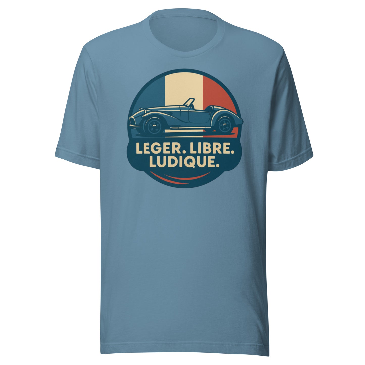 👕 Léger. Libre. Ludique. – T-shirt met Burton Sportscar design