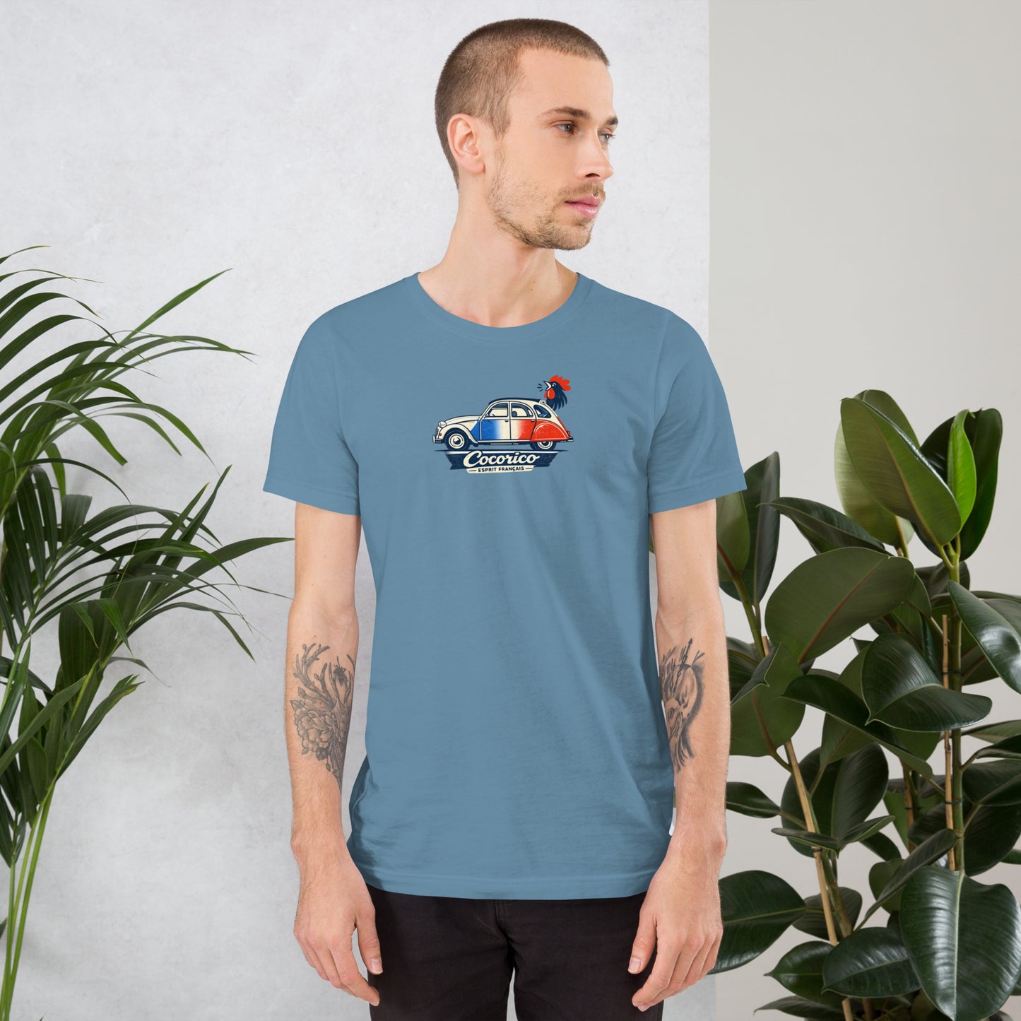 Citroën 2CV Cocorico 1984 – Graphic T-shirt Esprit Français - Specials Collection