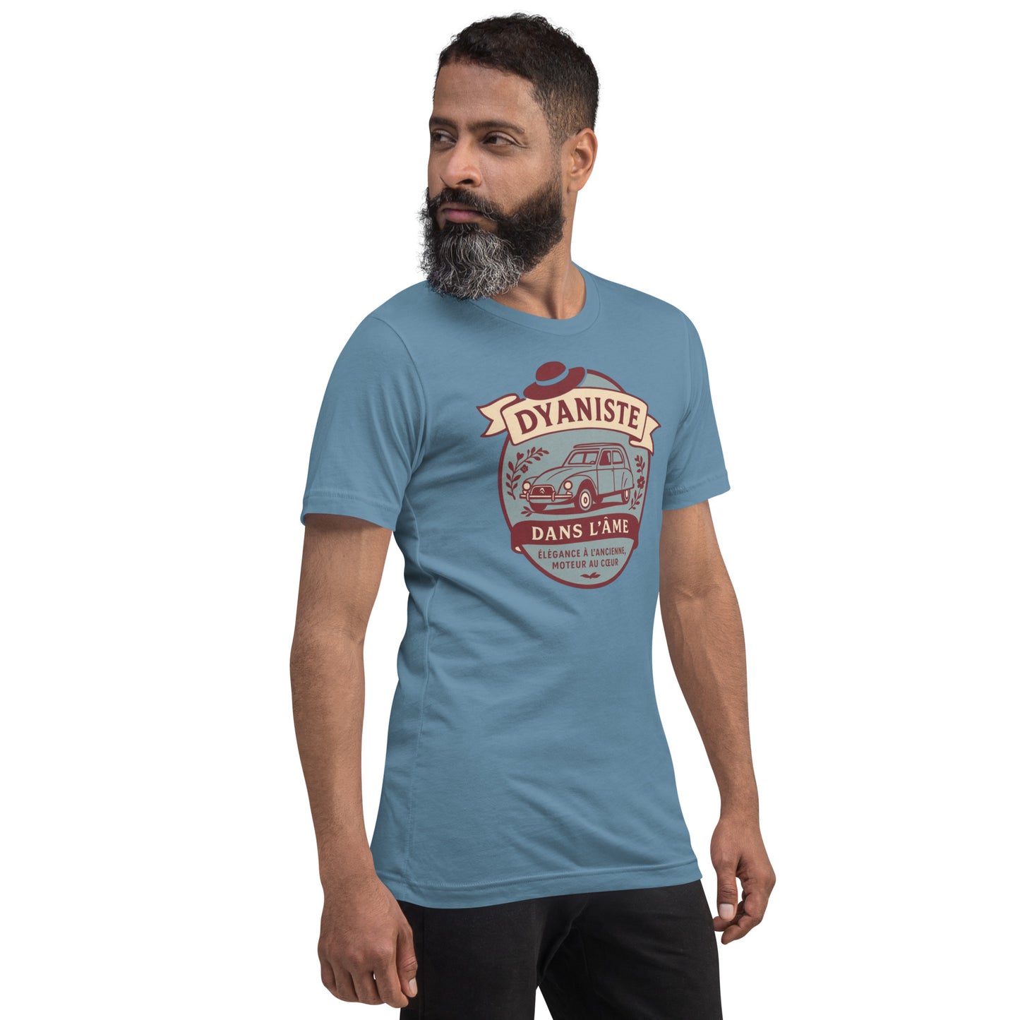 T-shirt « Dyaniste dans l'âme » – L'élégance sur roulettes, la nostalgie dans le style
