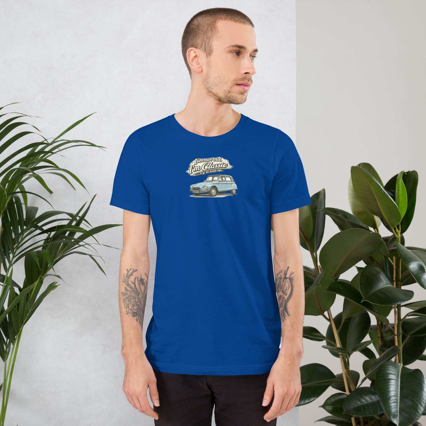 Citroën Dyane Classic T-shirt – Vintage Car Illustration | Classic Collection