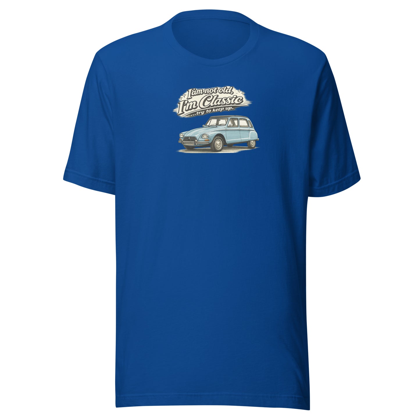 Citroën Dyane Classic T-shirt – Vintage Car Illustration | Classic Collection