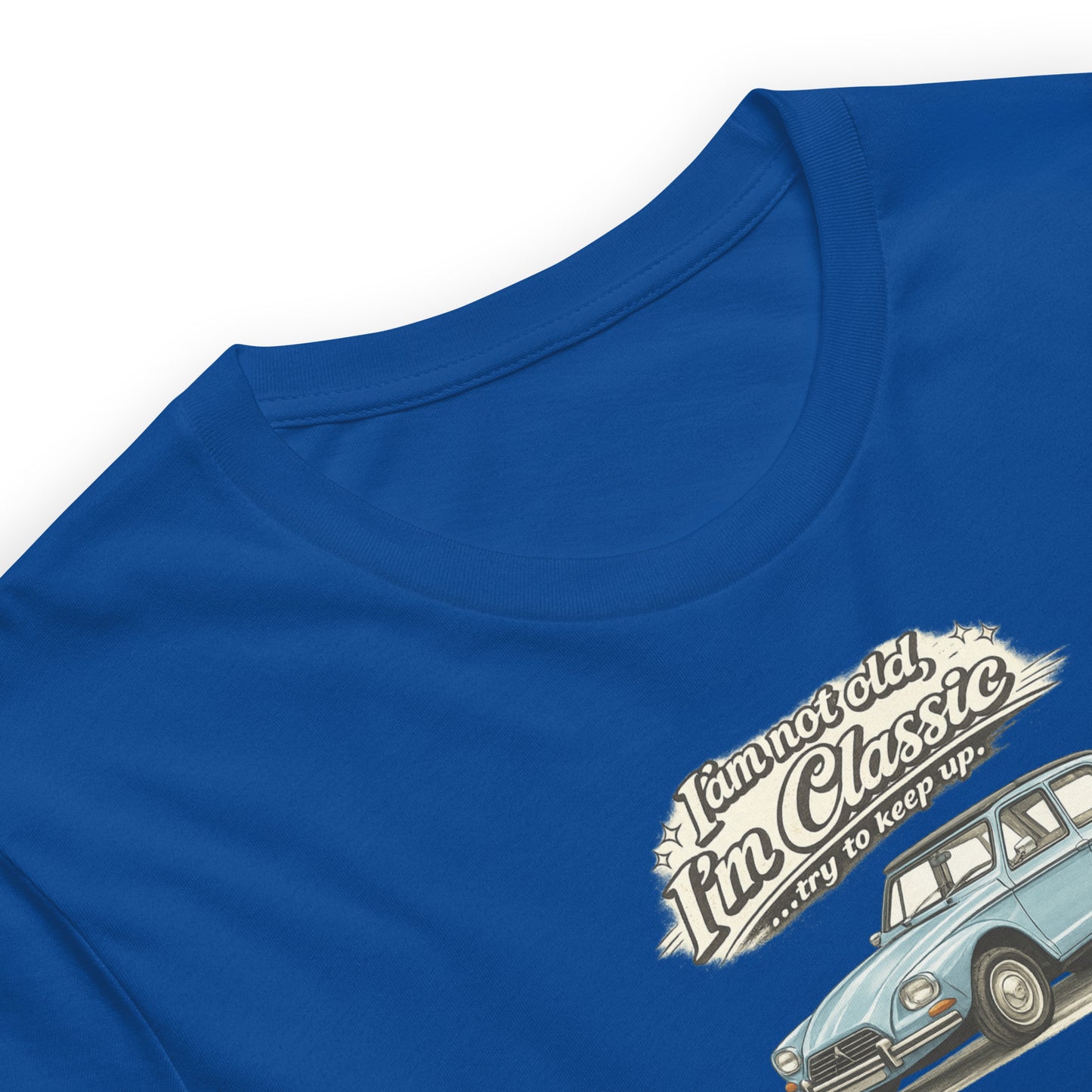 Citroën Dyane Classic T-shirt – Vintage Car Illustration | Classic Collection