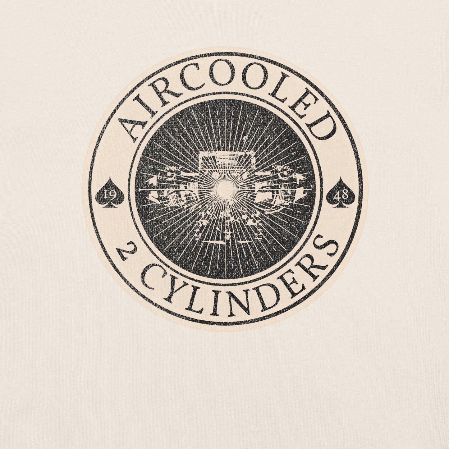 👕 Aircooled 2 Cylinders T-shirt – For lovers of air and courage