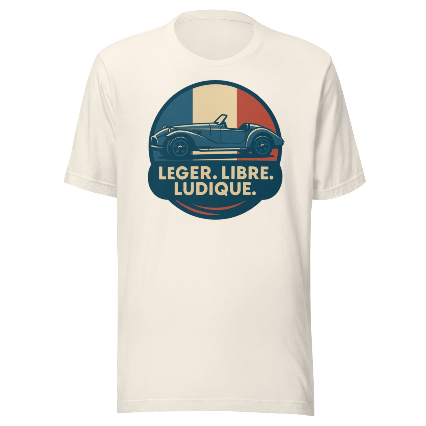 👕 Léger. Libre. Ludique. – T-shirt met Burton Sportscar design