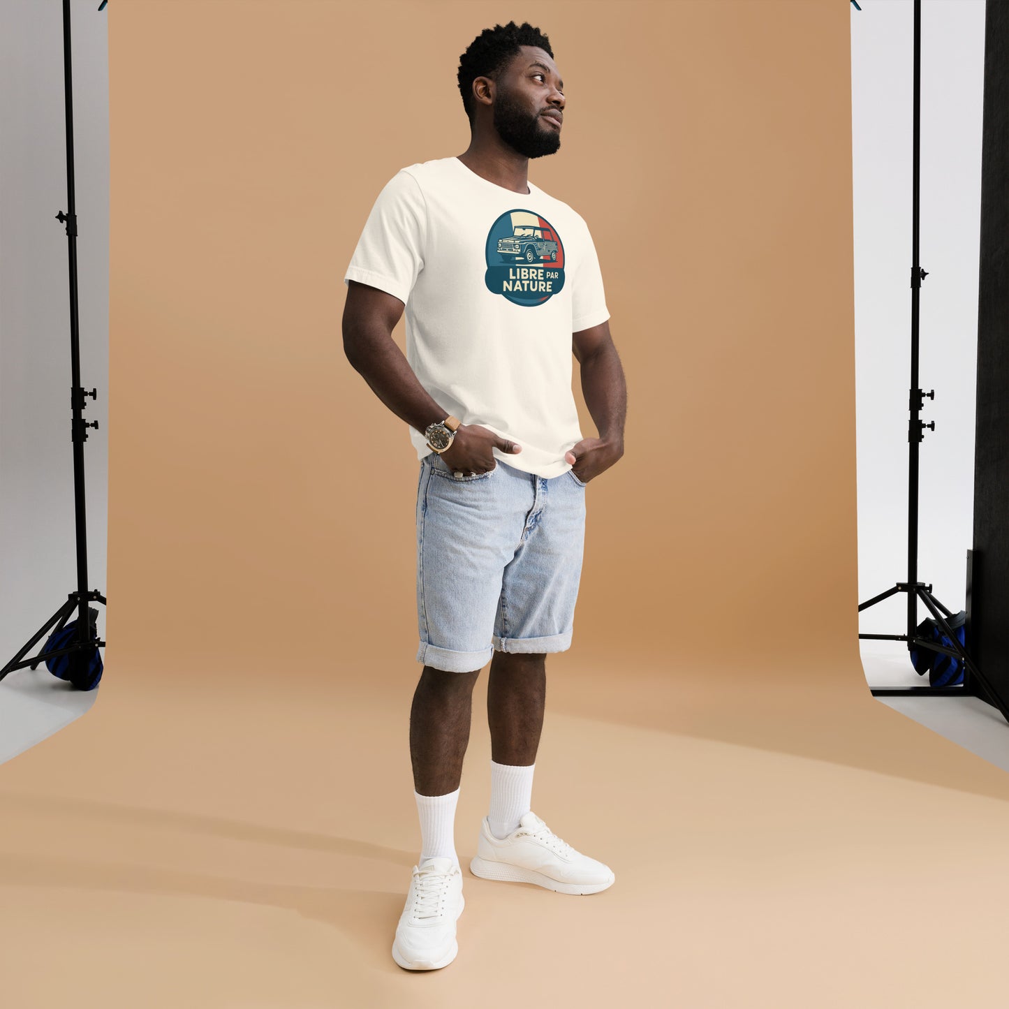 🚙 T-shirt “Libre par Nature” – Citroën Méhari: Freedom on Cotton!
