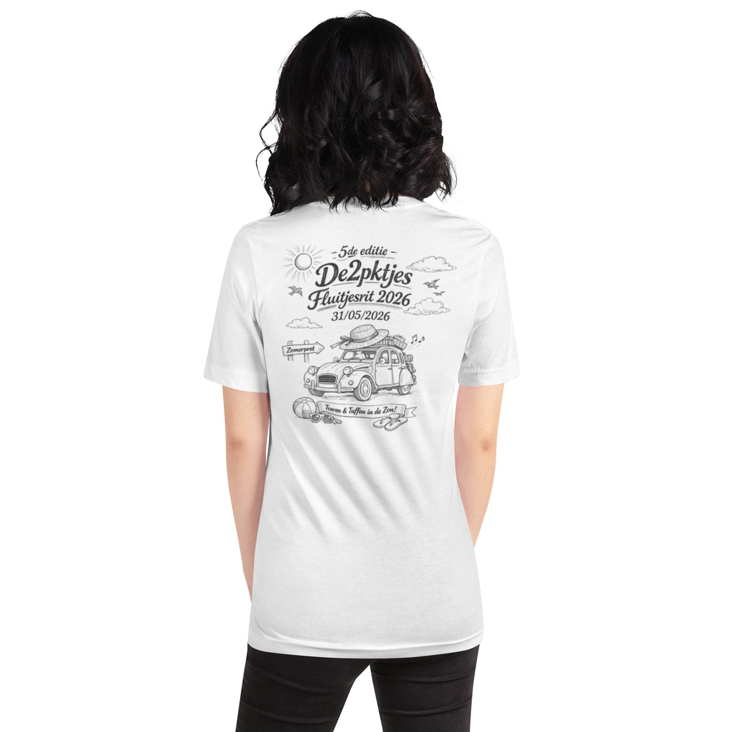 De2pk’tjes Fluitjesrit 2026 – 5de Editie Herinnerings T-shirt