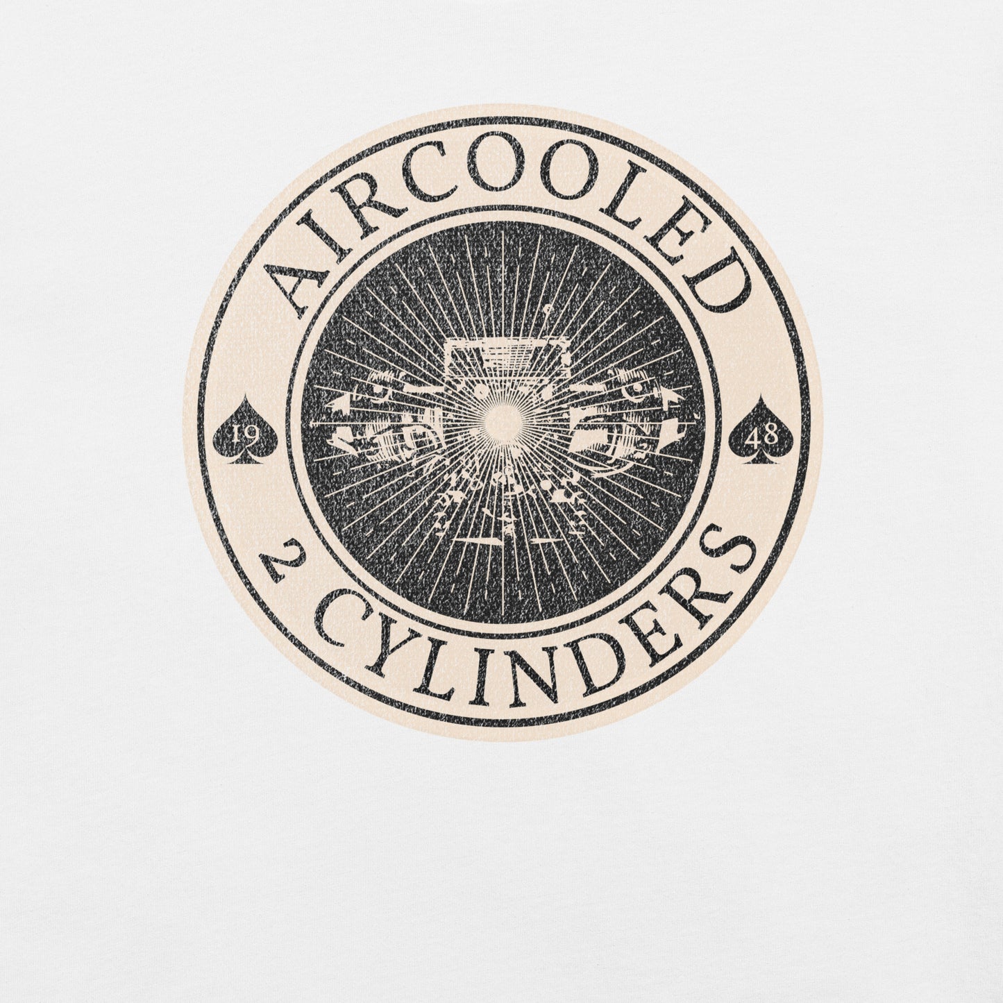 👕 Aircooled 2 Cylinders T-shirt – For lovers of air and courage