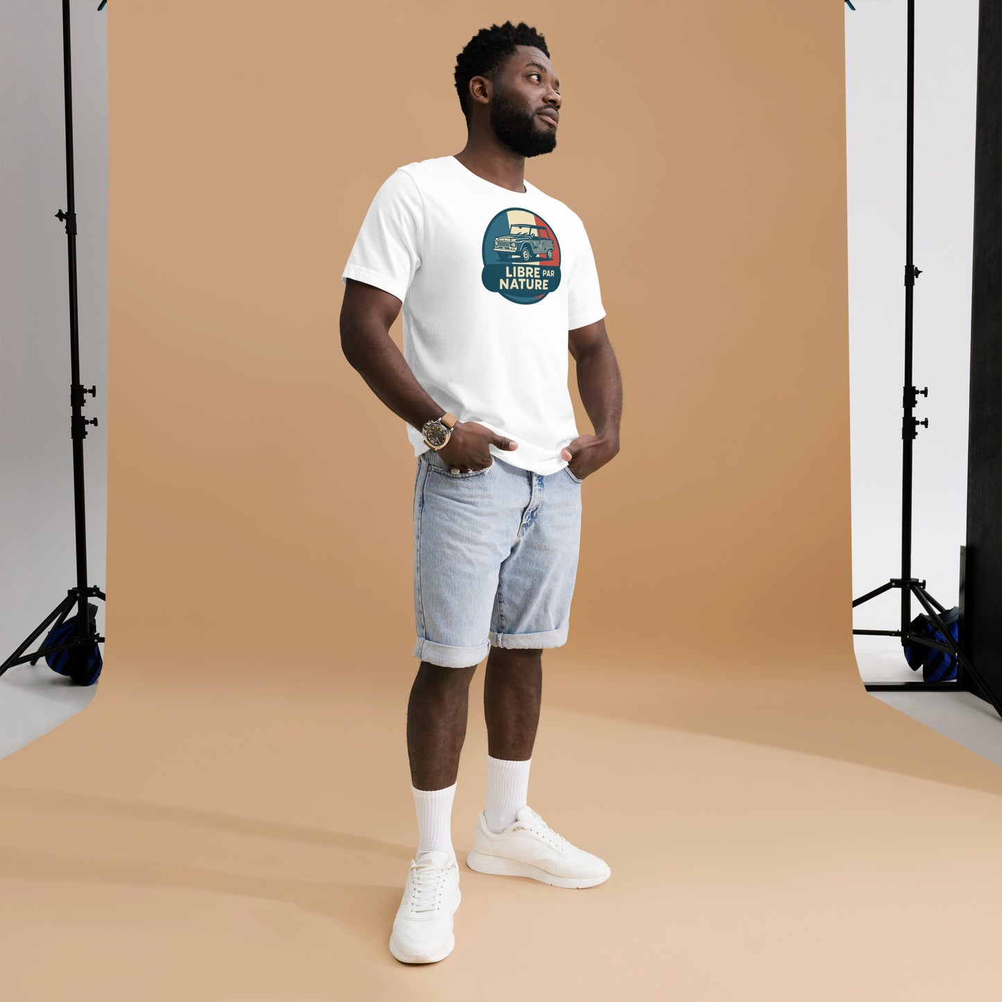 🚙 T-shirt “Libre par Nature” – Citroën Méhari: Freedom on Cotton!