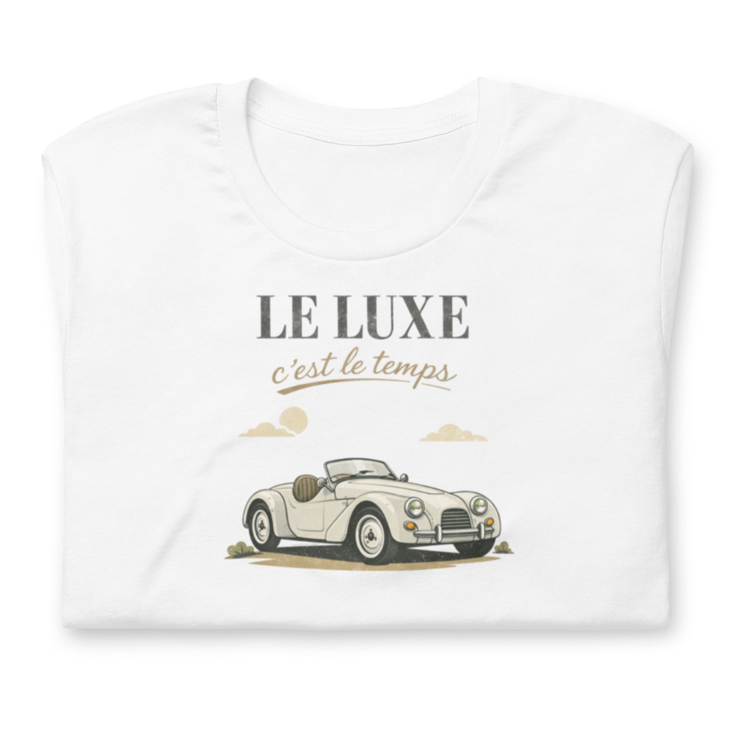 Le Luxe – Tijdloze elegantie met de Burton Sportscar op een unisex T-shirt