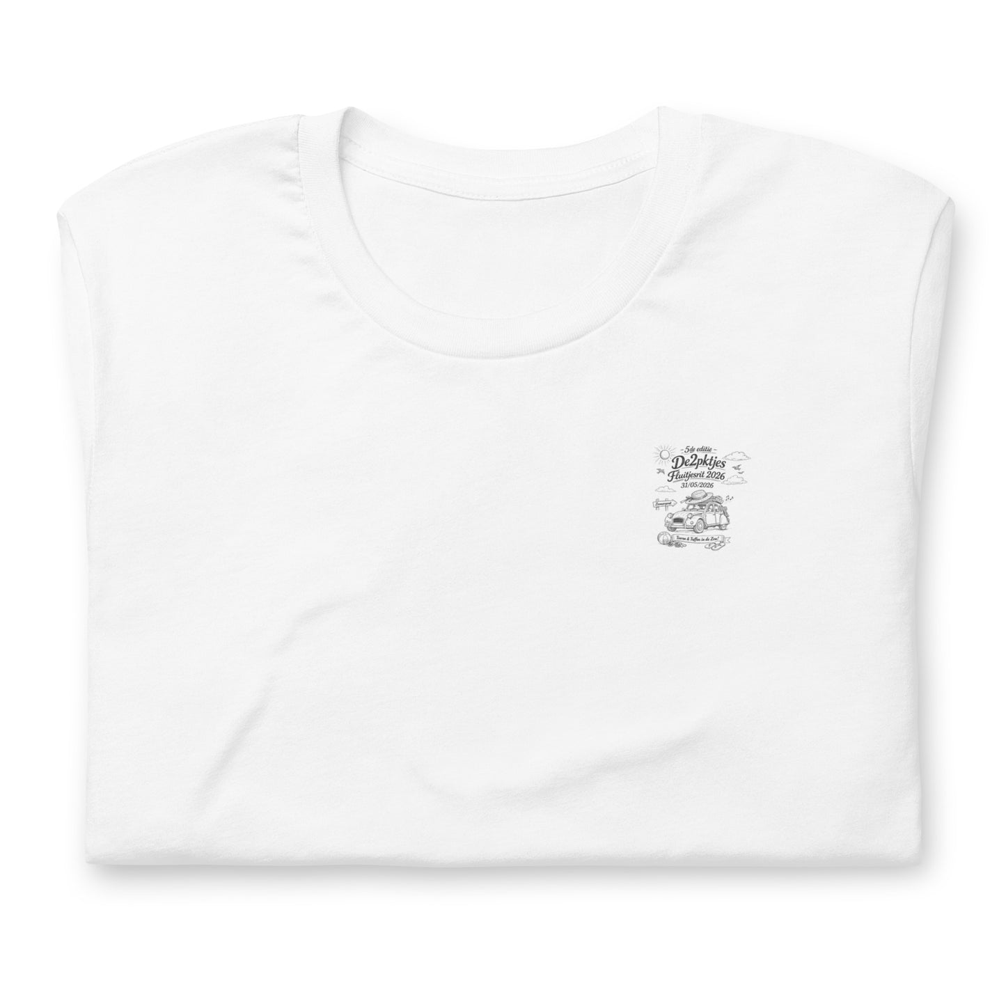 De2pk’tjes Fluitjesrit 2026 – 5de Editie Herinnerings T-shirt