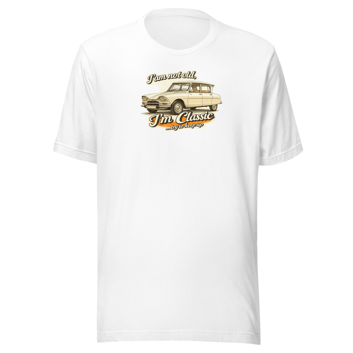 Citroën Ami 6 Classic T-shirt – Vintage Auto Illustratie | Classic Collectie