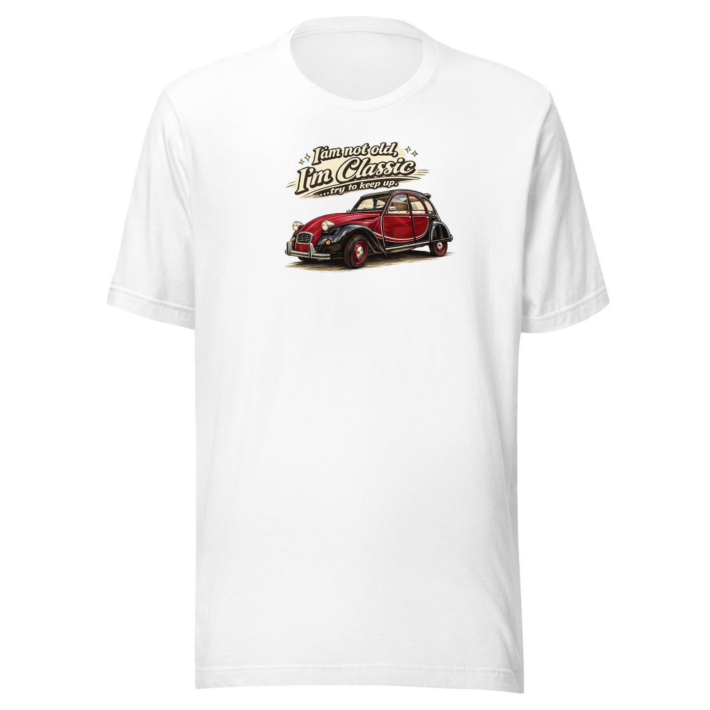 T-shirt Citroën 2CV Charleston – Illustration de voiture vintage | Collection Classique