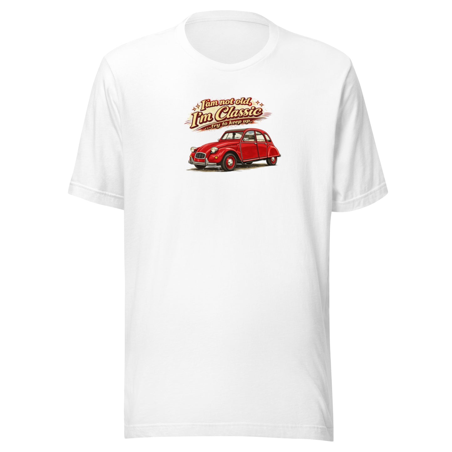 Citroën 2CV Classic T-shirt – Retro Car Illustration | Classic Collection