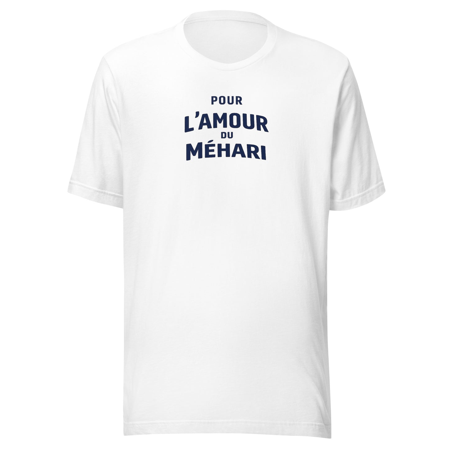 T-shirt Méhari Love – Design Typographique « Pour l’Amour du Méhari » | Collection l’amour