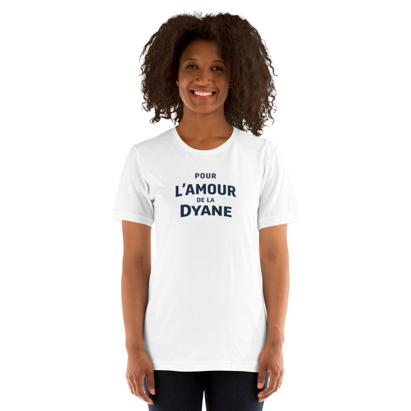 For the Love of the Dyane T-shirt – Typographic Citroën Dyane Design | L'amour Collection