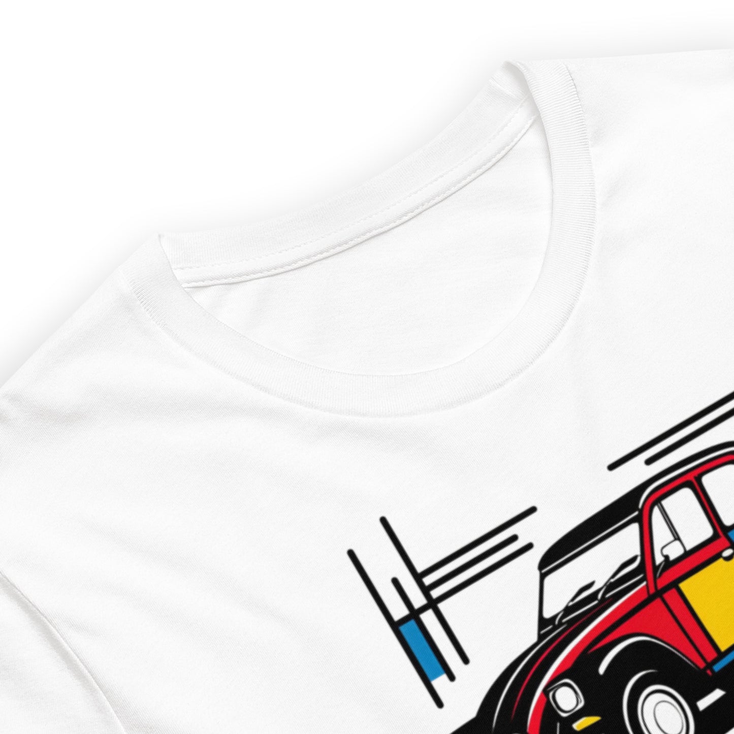 T-shirt "Collection Mondriaan – Citroën Dyane Color Classic"