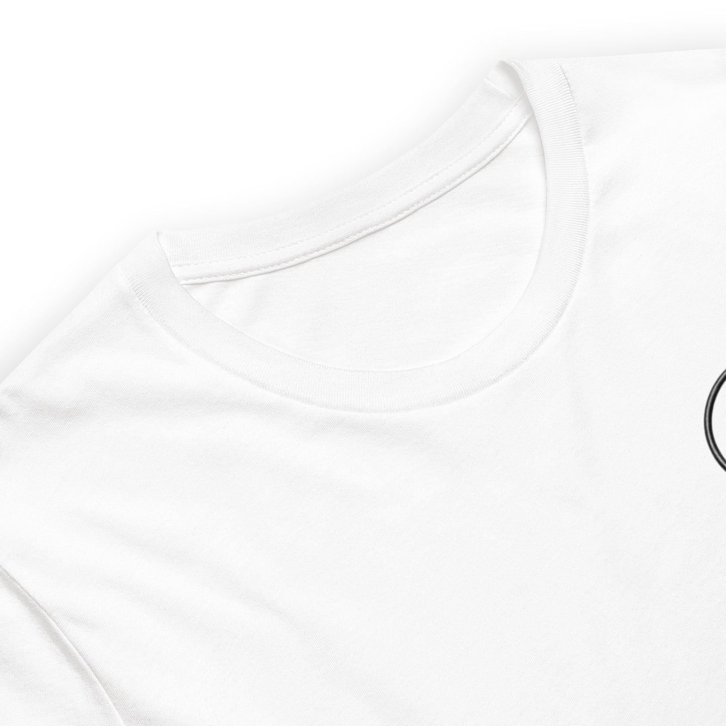 Unisex T-shirt met Citroën A-type Stuurwiel – Minimalistisch & Iconisch Design